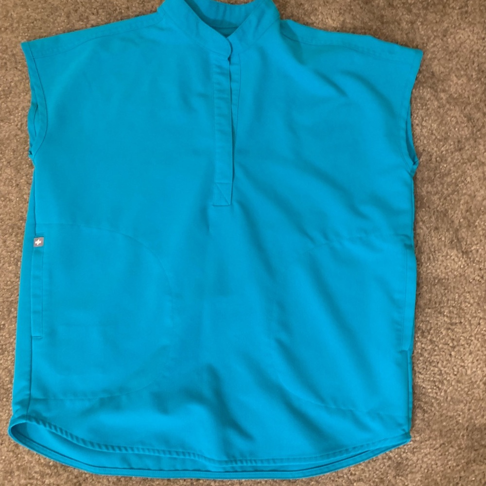 Figs Rafaela scrub top - Teal